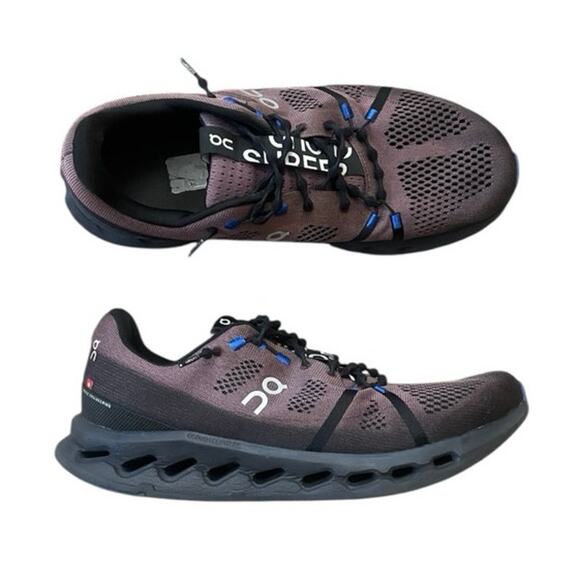 On Running | Shoes | On Cloudsurfer Black Cobalt Running  display picture 2